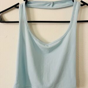 Halter neck crop top